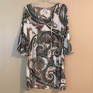 Paisley tunic/dress